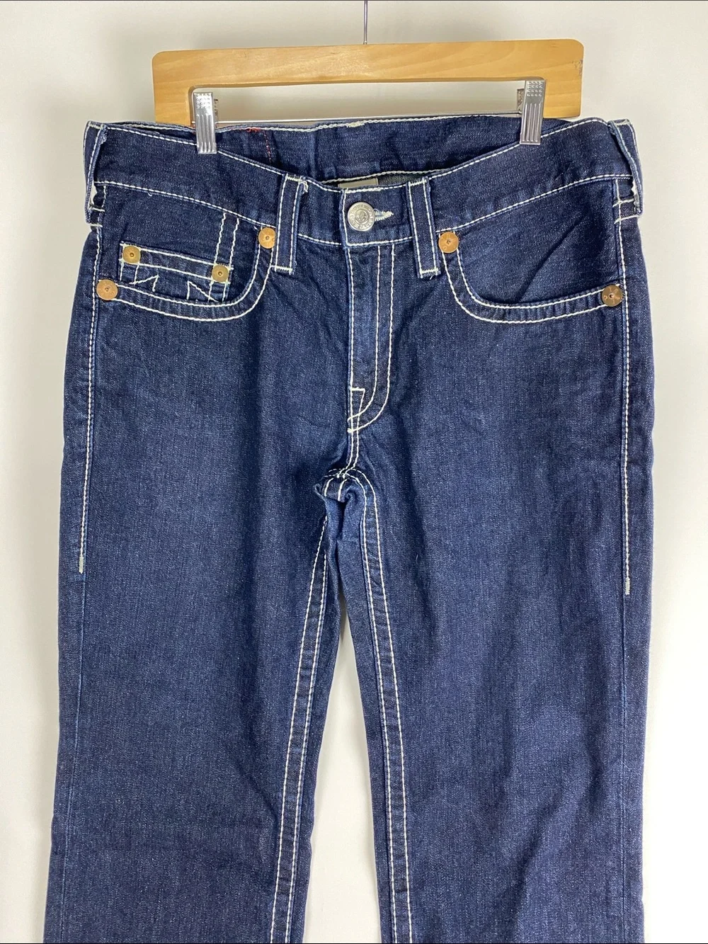 True religion jeans Bobby Big T Men’s Size 34 X 26.5”Cropped altered